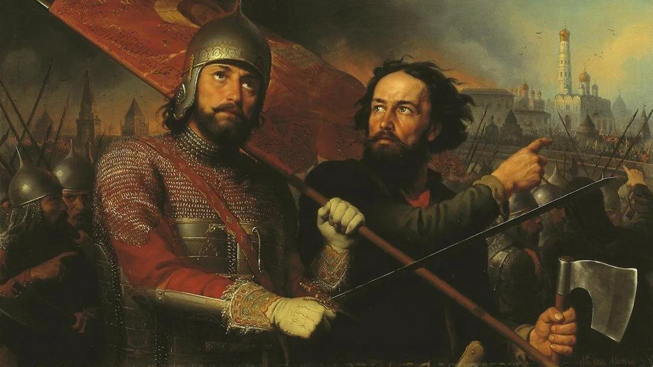 Картина М. Скотти. «Минин и Пожарский». 1850 год. сommons.wikimedia/Mikhail Scotti