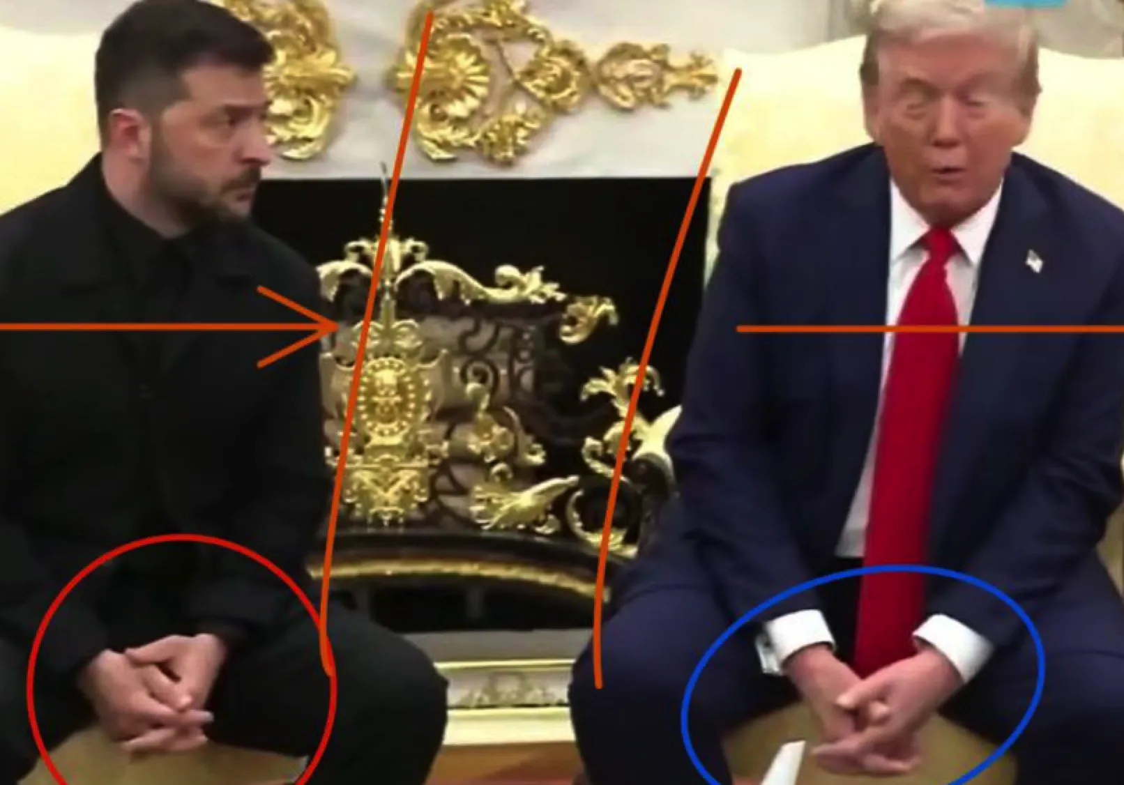 Кадр официальной трансляции Белого дома