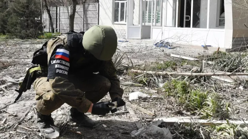 СК России предположил, что центр Мелитополя обстреляли из HIMARS