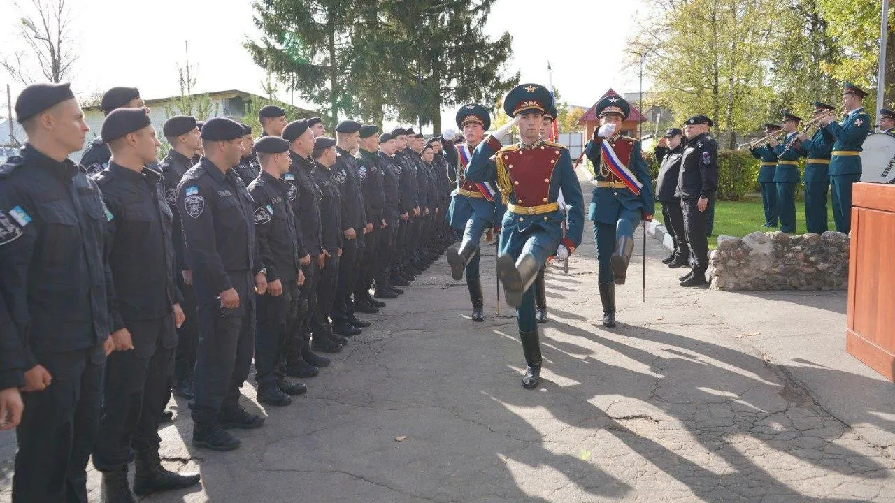 В Подмосковье прошло торжественное мероприятие, посвященное ОМОН