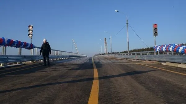Андрей Воробьев открыл новый участок ЦКАД