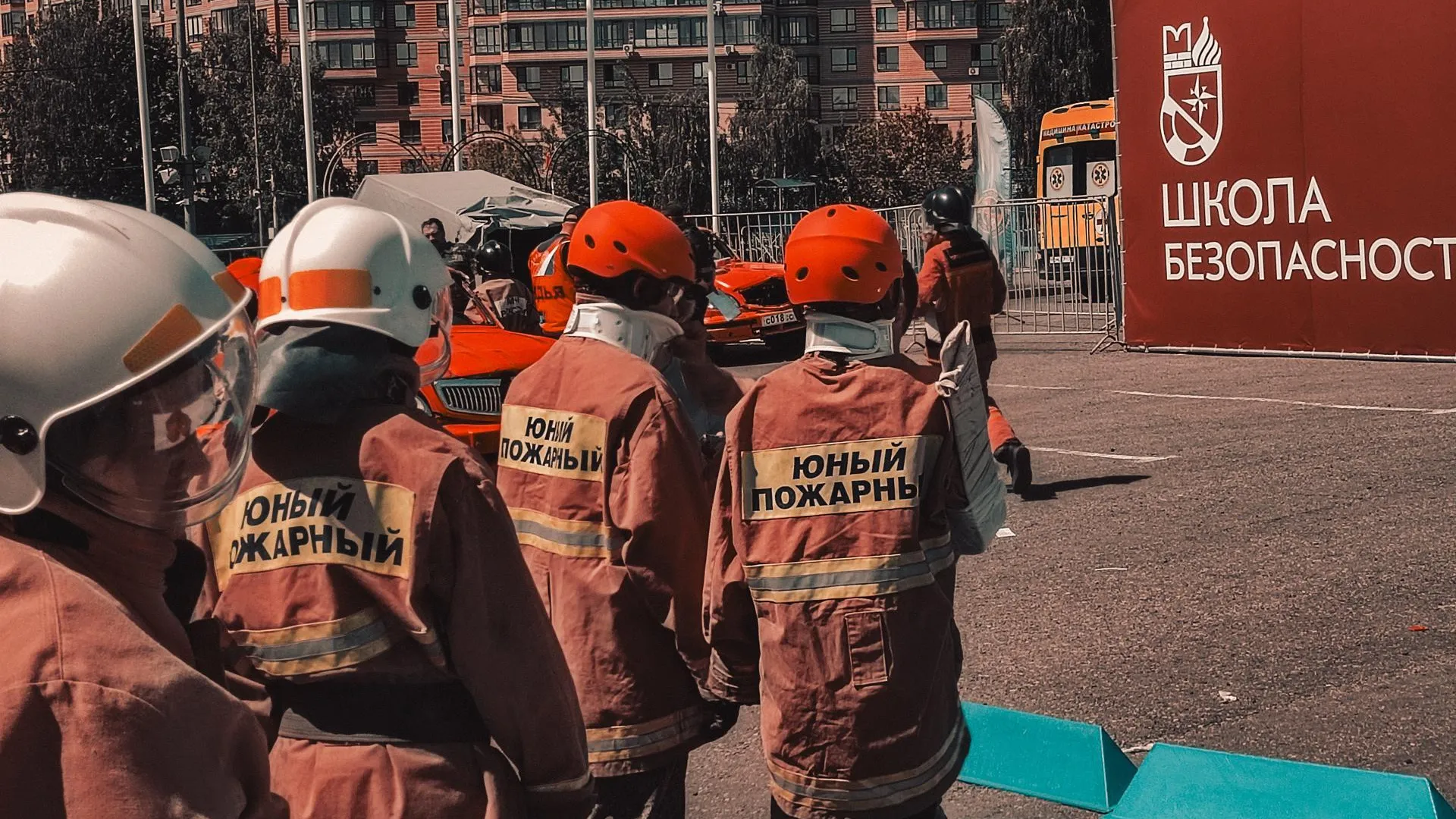 Финал областного слета-соревнования по безопасности среди школьников состоялся в Подмосковье