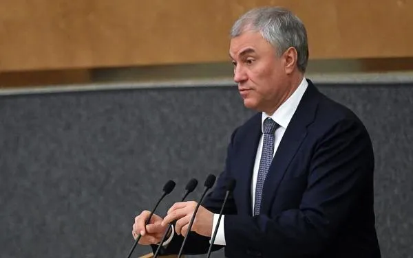 Председатель Государственной Думы России Вячеслав Володин