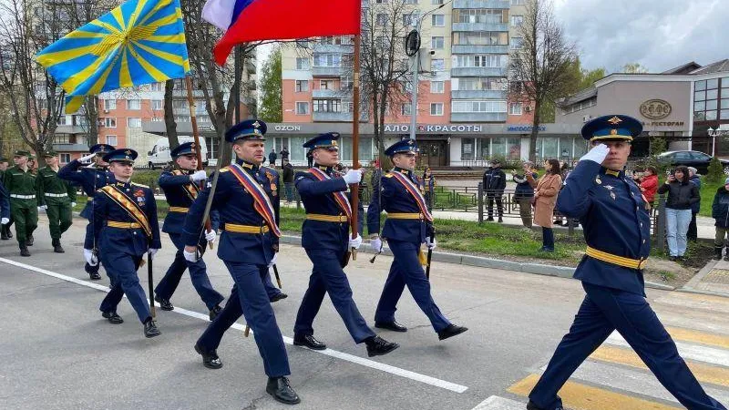 Торжественные мероприятия в честь 77-й годовщины Победы проходят в Ленинском округе