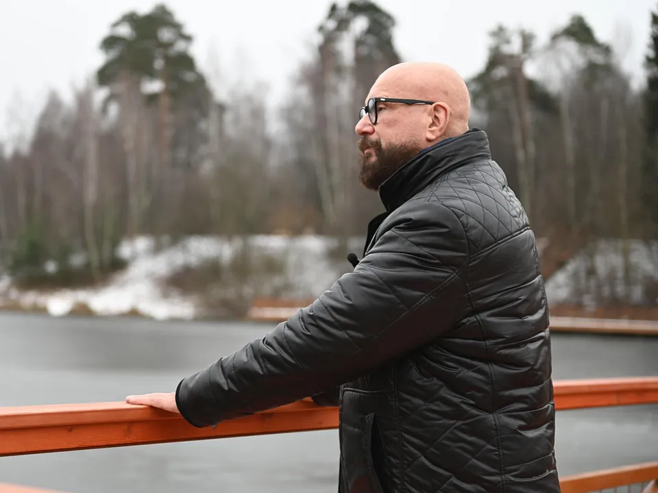 Владелец усадьбы Гребнево Андрей Ковалев. Фото:&nbsp;REGIONS/Наталья Дорошева