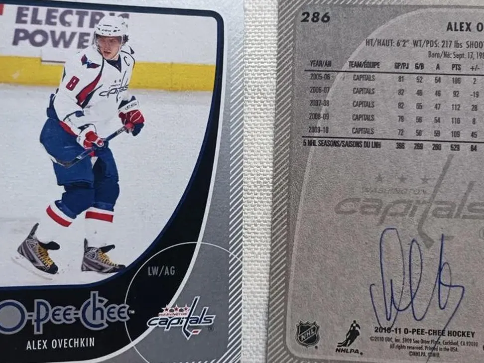 Карточки с автографом Овечкина продают на «Авито» в Москве по цене трехкомнатной квартиры — за что такие деньги