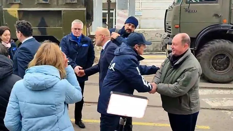 Делегация МАГАТЭ во главе с директором агентства прибыла на Запорожскую АЭС