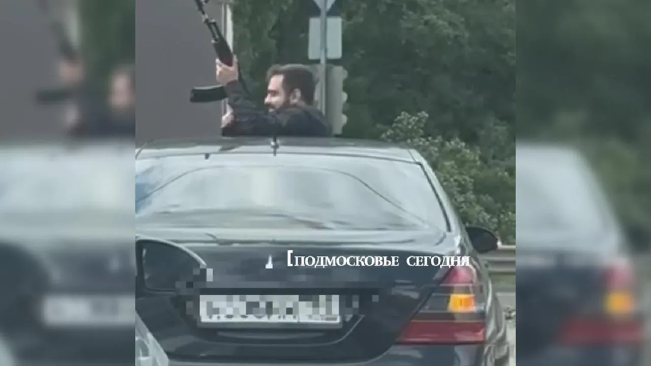 Полицейские установили личность мужчины, открывшего стрельбу из люка автомобиля в Химках