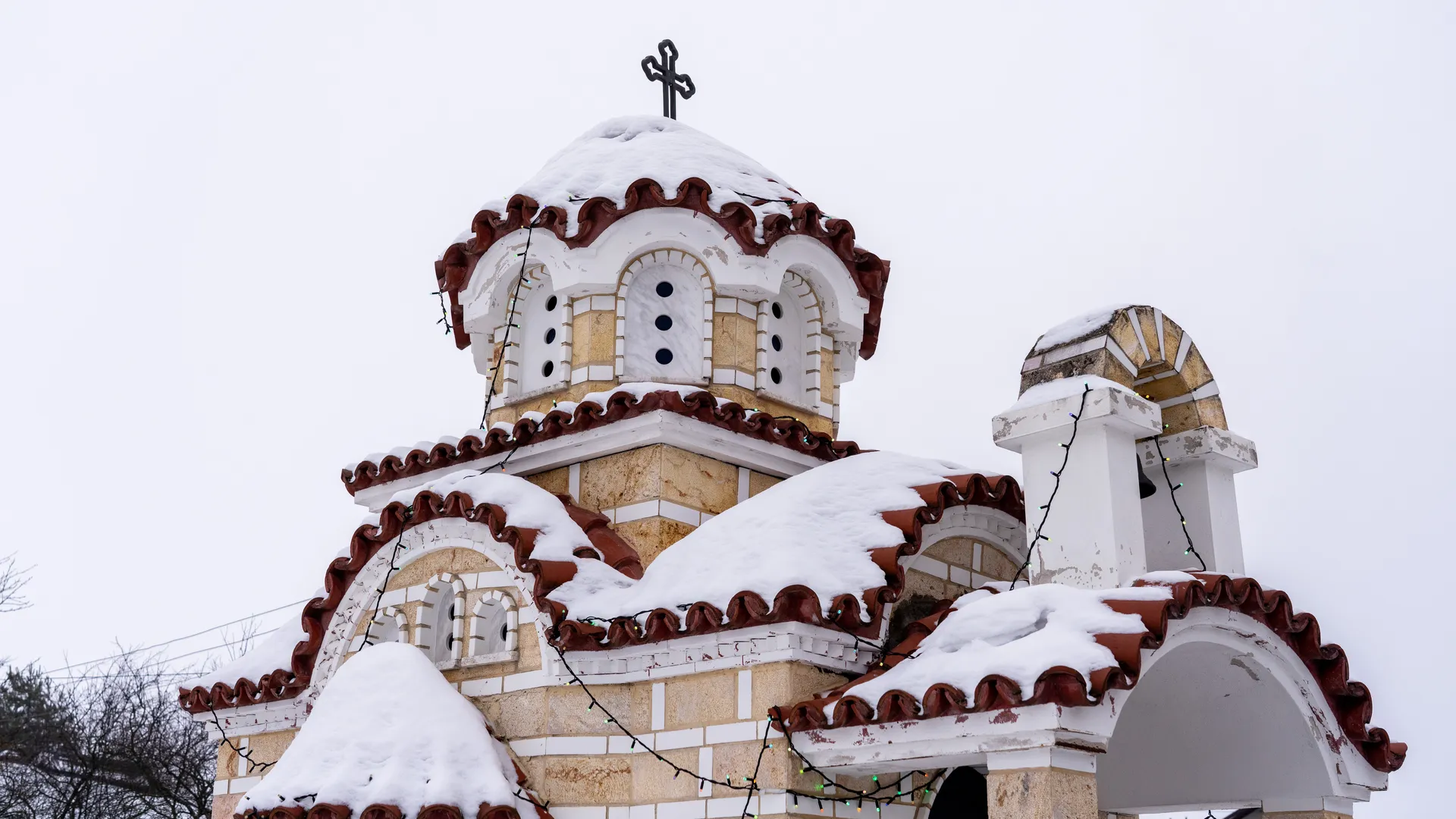 Радонеж Сергиево-Посадского горокруга. Зима