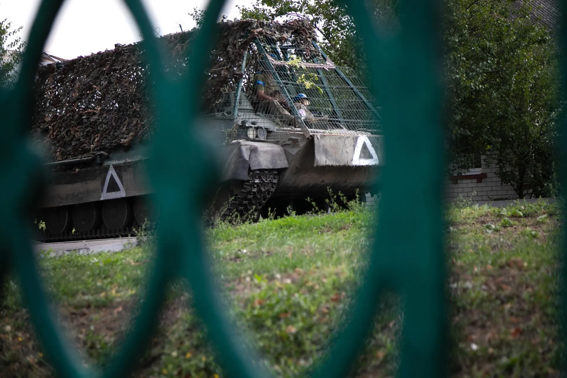 ВСУ на улицах Суджи, август 2024 года. Kirill Chubotin/Keystone Press Agency